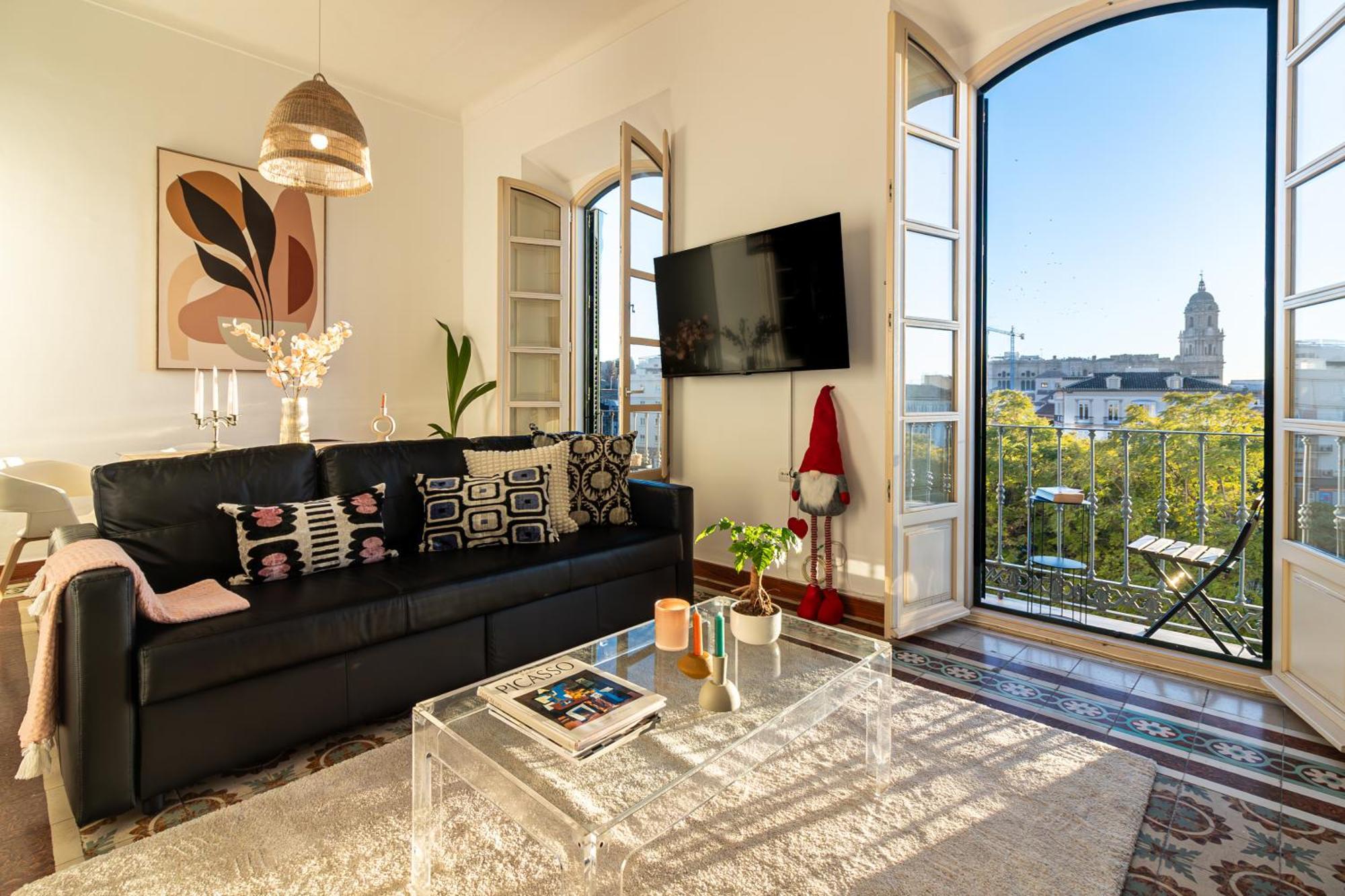 Malaga Center Flat Balcony At Picasso'S Home Esterno foto