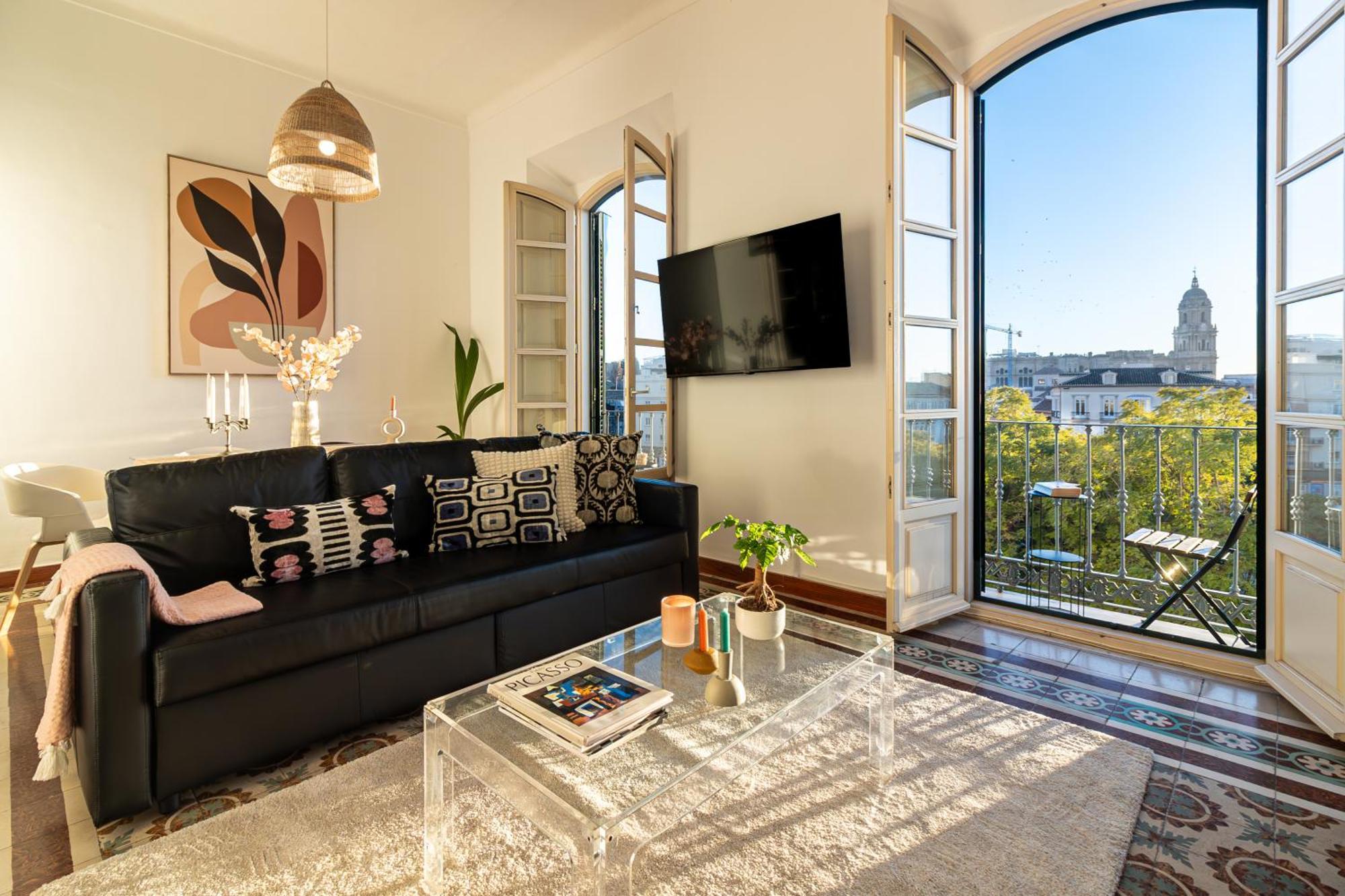 Malaga Center Flat Balcony At Picasso'S Home Esterno foto